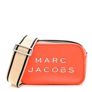 Marc Jacob’s orange crossbody bag, camera bag, only worn once great condition